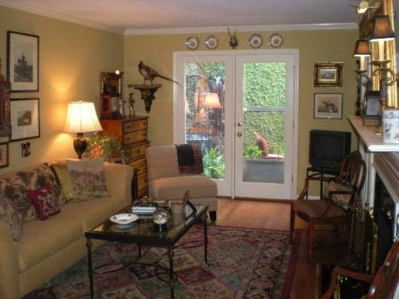 Den w/FP leads to Patio