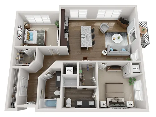 Floor plan Merlin