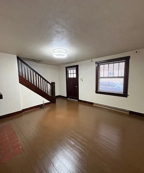 Living room looking towards front door