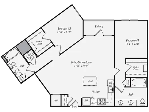 Floor plan B20SC