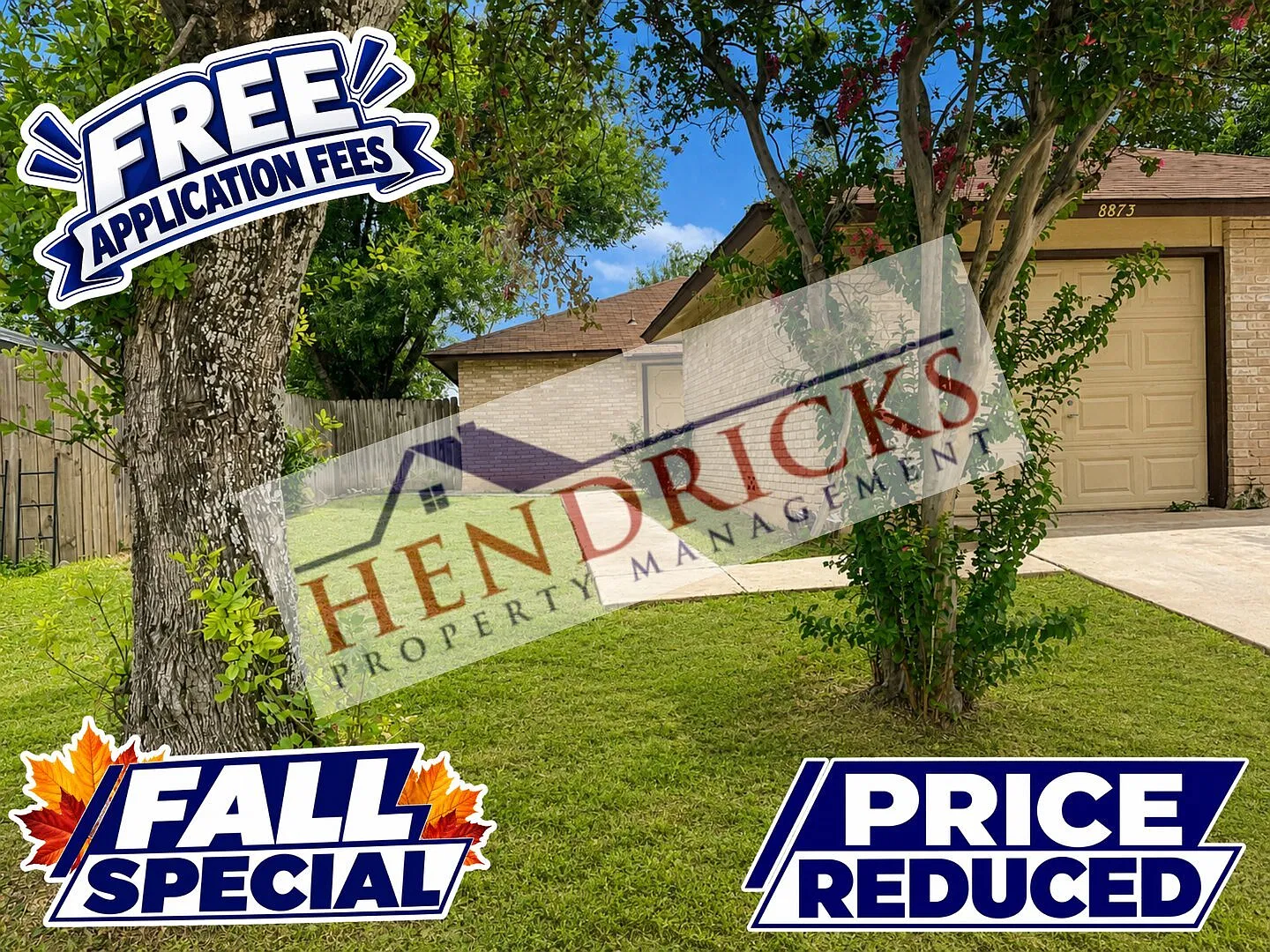 8873 Meadow Trace, San Antonio, TX 78250 | Duplex for Rent — Photo 1