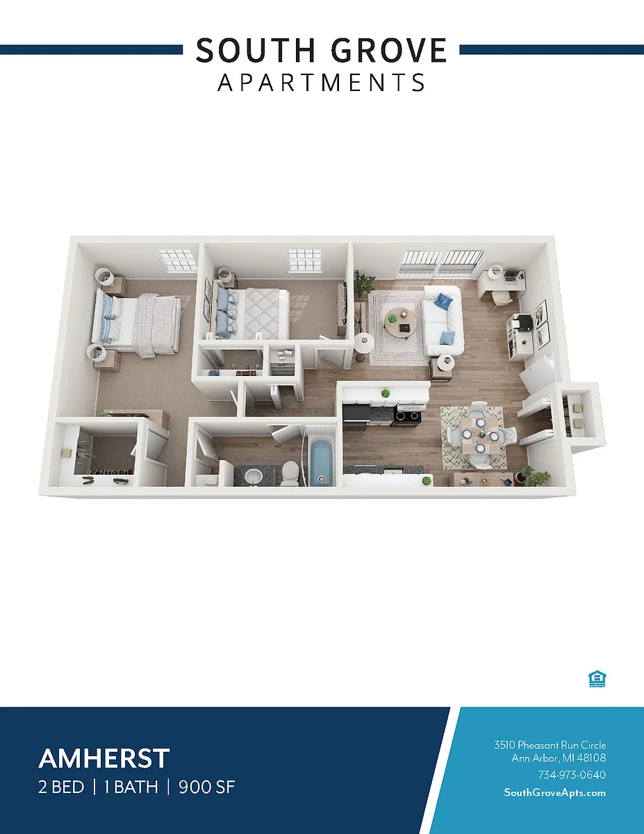 Floor plan AMHERST