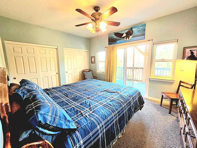 The laundry room is downstairs
