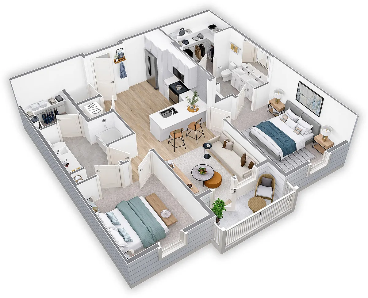 Floor plan Aquamarine