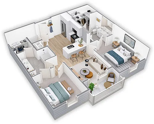 Floor plan Aquamarine