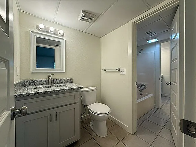 Upgraded Unit Jack and Jill Bathroom