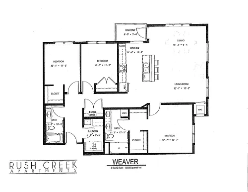 Floor plan WEAVER