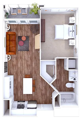 Floor plan The Code