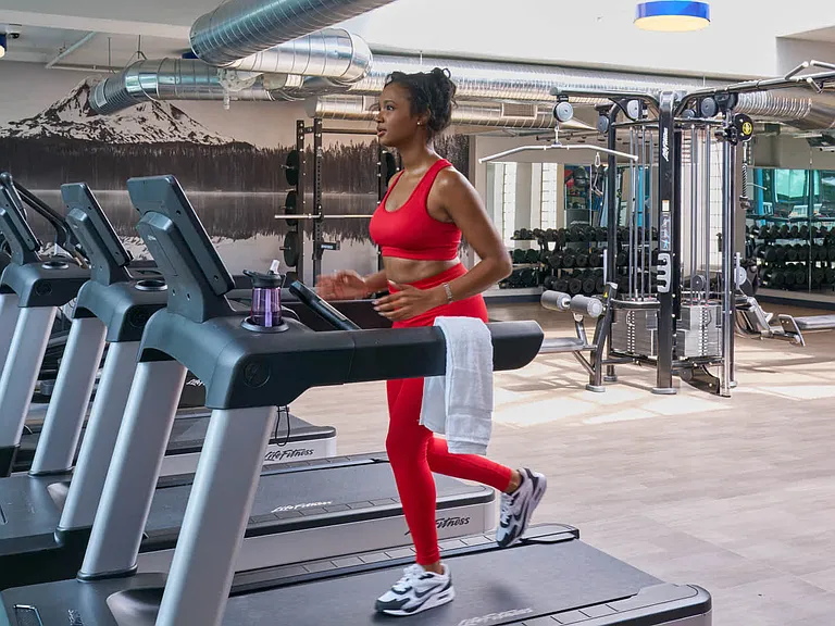Work on your cardio at the Fitness Center