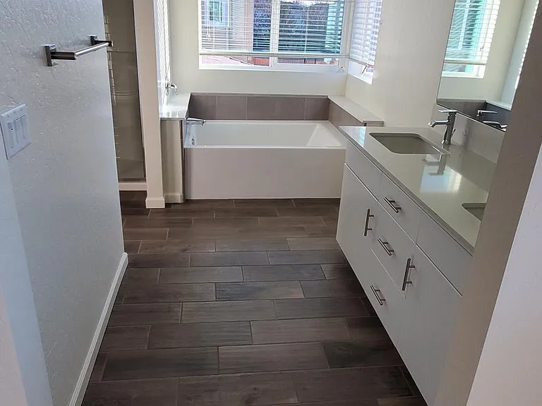 Master bathroom