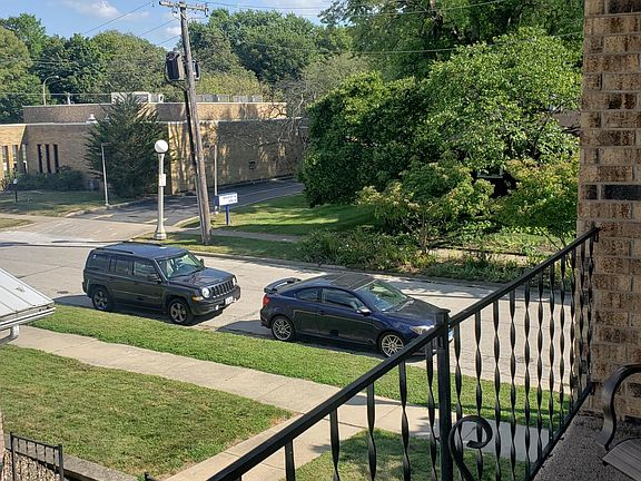 California Ave view from balcony