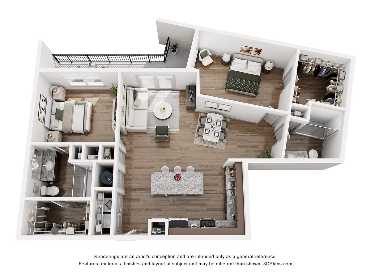 Floor plan B2B - Ryan