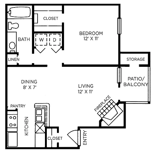Floor plan St. Tropez