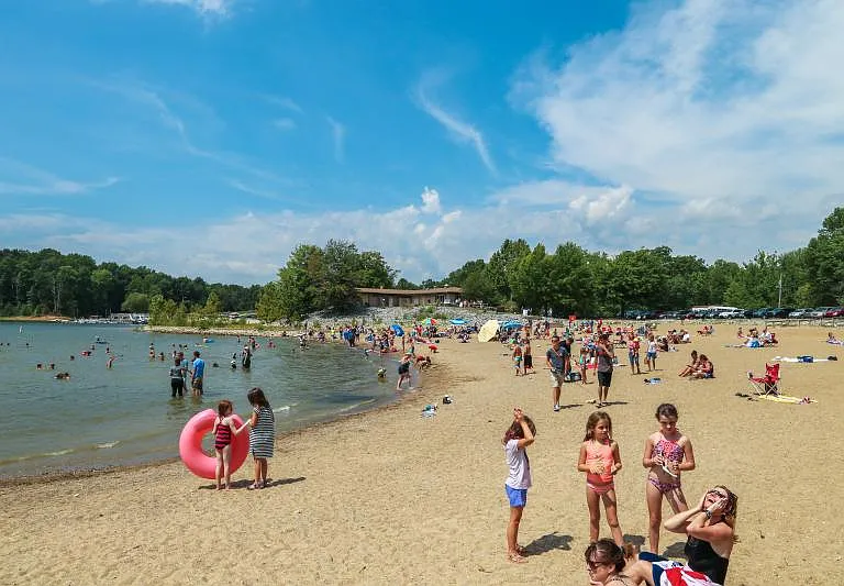 LOVELY LAKE AND BEACH