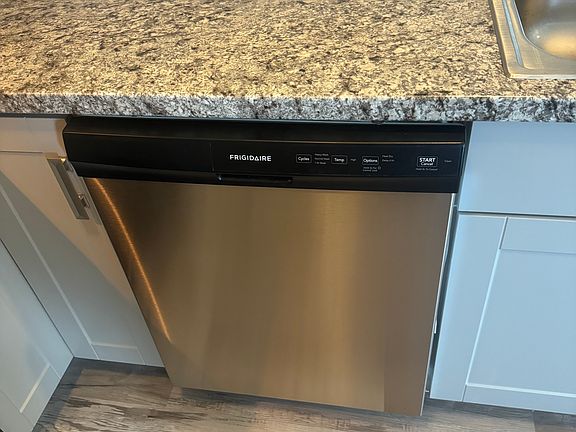 New dishwasher