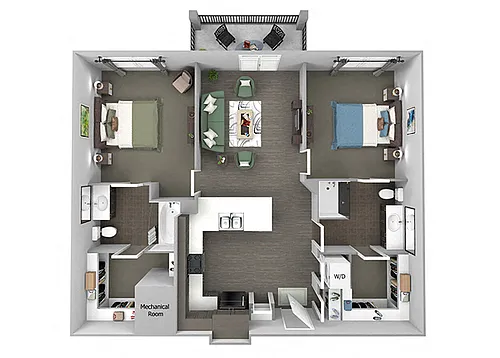 Floor plan B1