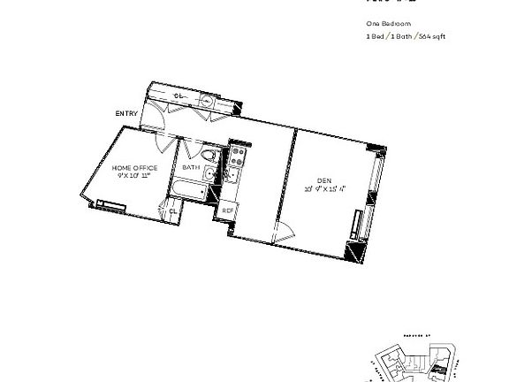 2nd image of 63 Wall St APT 1715