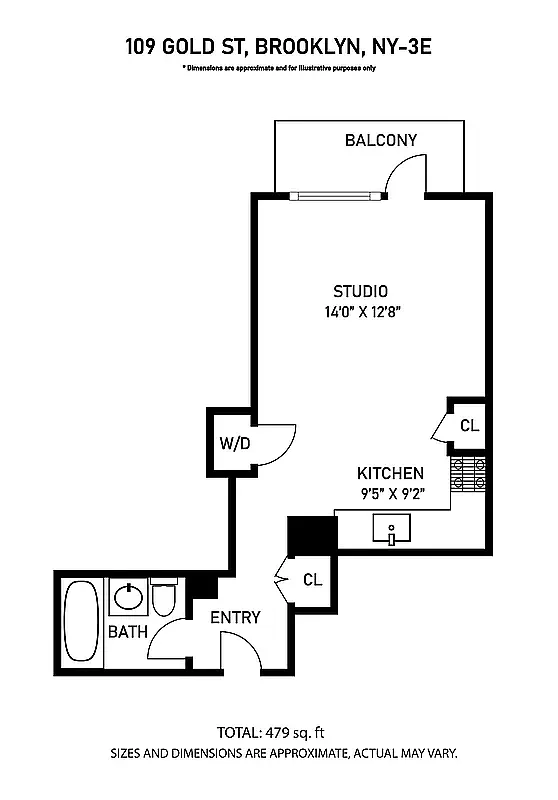 Building Photo - 109 Gold St #4E