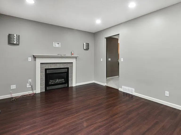 Family Room with Gas Log Fireplace