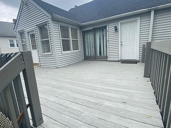 Large back deck