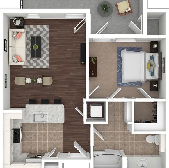 A1 Floorplan Diagram