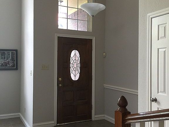 Entry into dining room