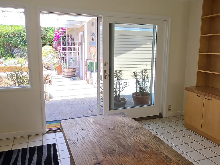 Office Door to Patio