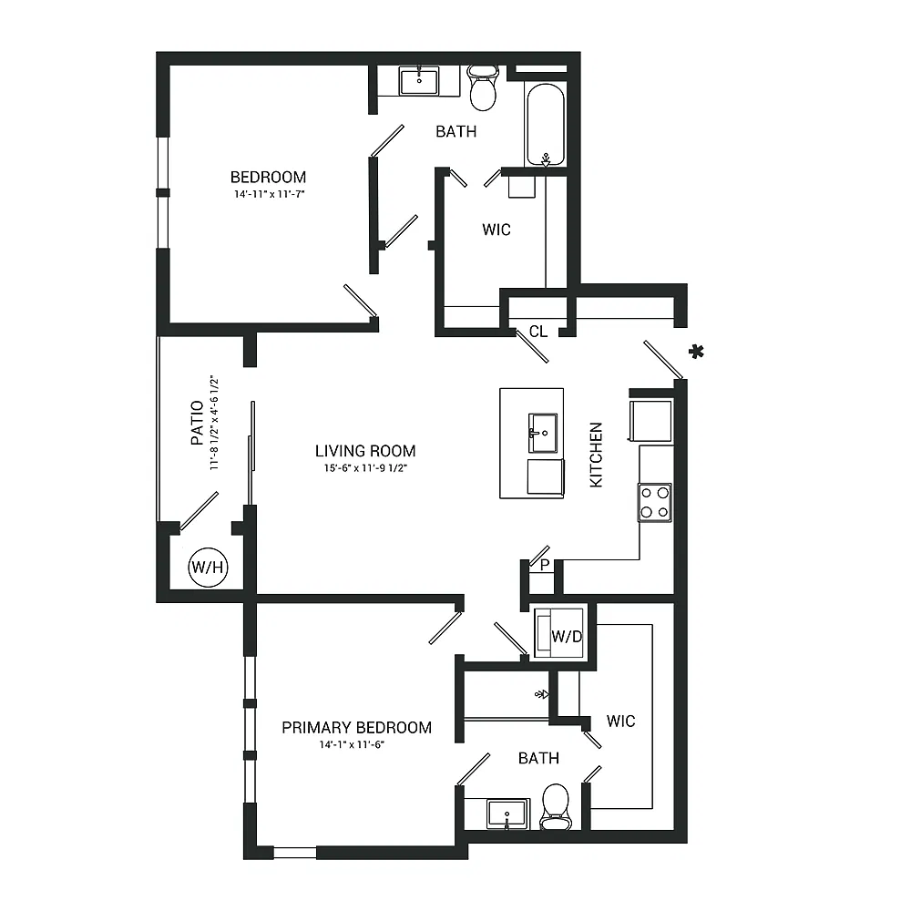 Floor plan Bronze