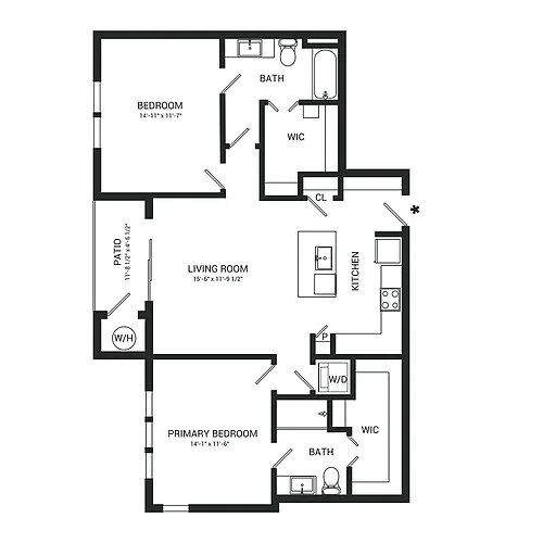 Floor plan Bronze