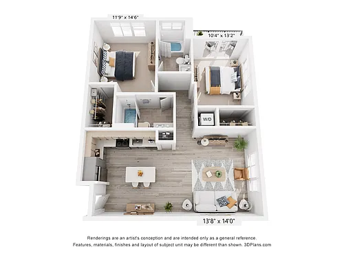 Floor plan B01