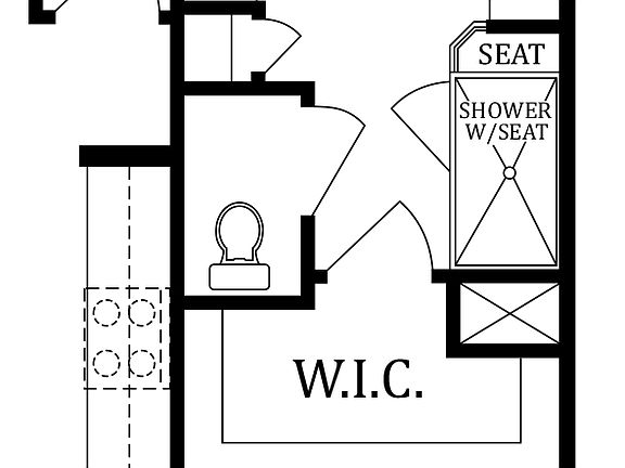 First Floor Plan Optional Venetian Owner s Bath