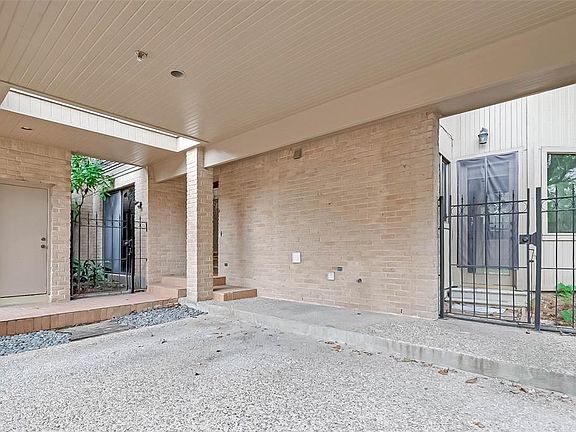 There is a storage room in front of the townhouse that conveniently provides plenty of storage space.