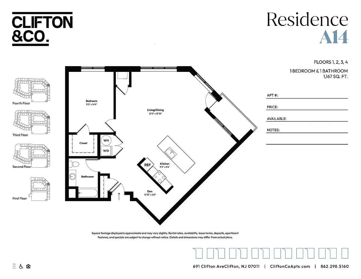 Floor plan A14