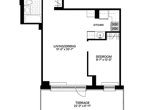 2nd image of 340 E 34th St APT 1N