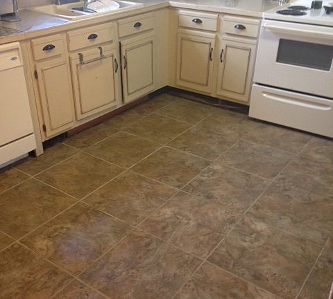 New tile floors!