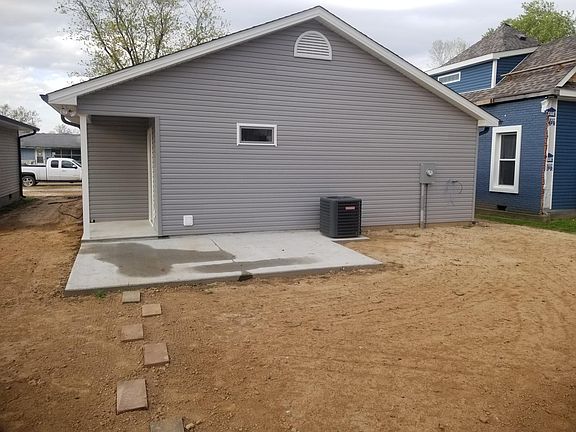 Rear patio