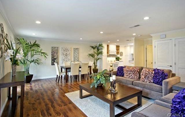 Open floor plan design