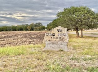 Cedar Ridge Rd, Gatesville, TX 76528