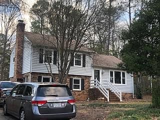 Front-side view of the house