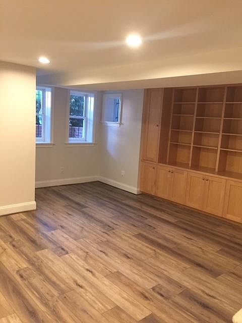 Partial, living area and built-in wall unit