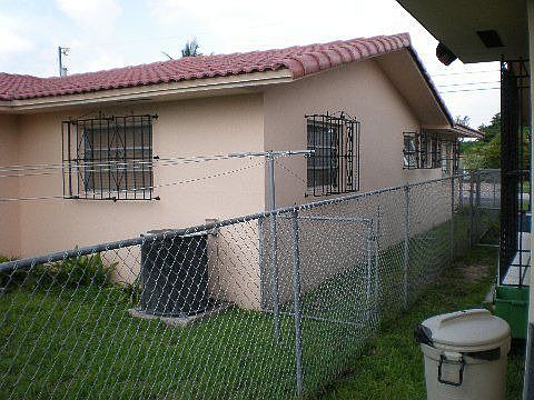 back of the house facing the back yard