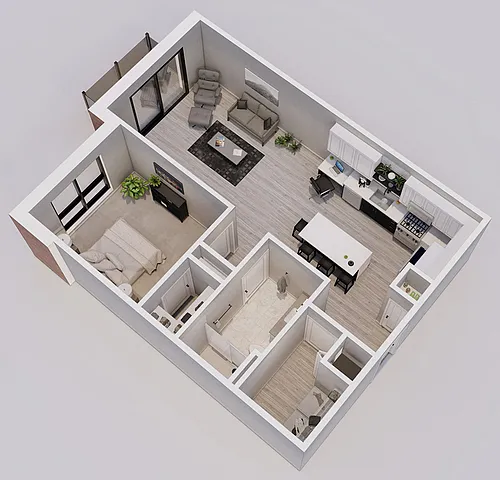 Floor plan Lincoln Style A