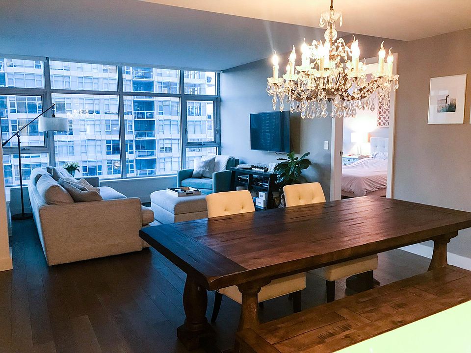 dining and living room (as viewed from the kitchen)