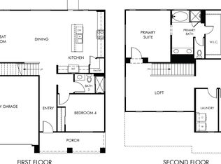 Residence 1 Plan, Crest at Stone Creek, Winchester, CA 92596