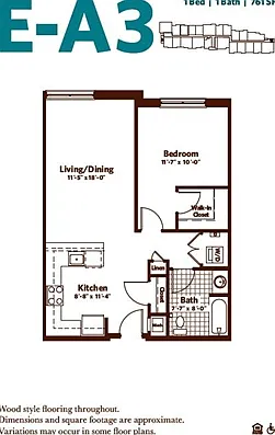E-A3 floor plan Osprey Cove