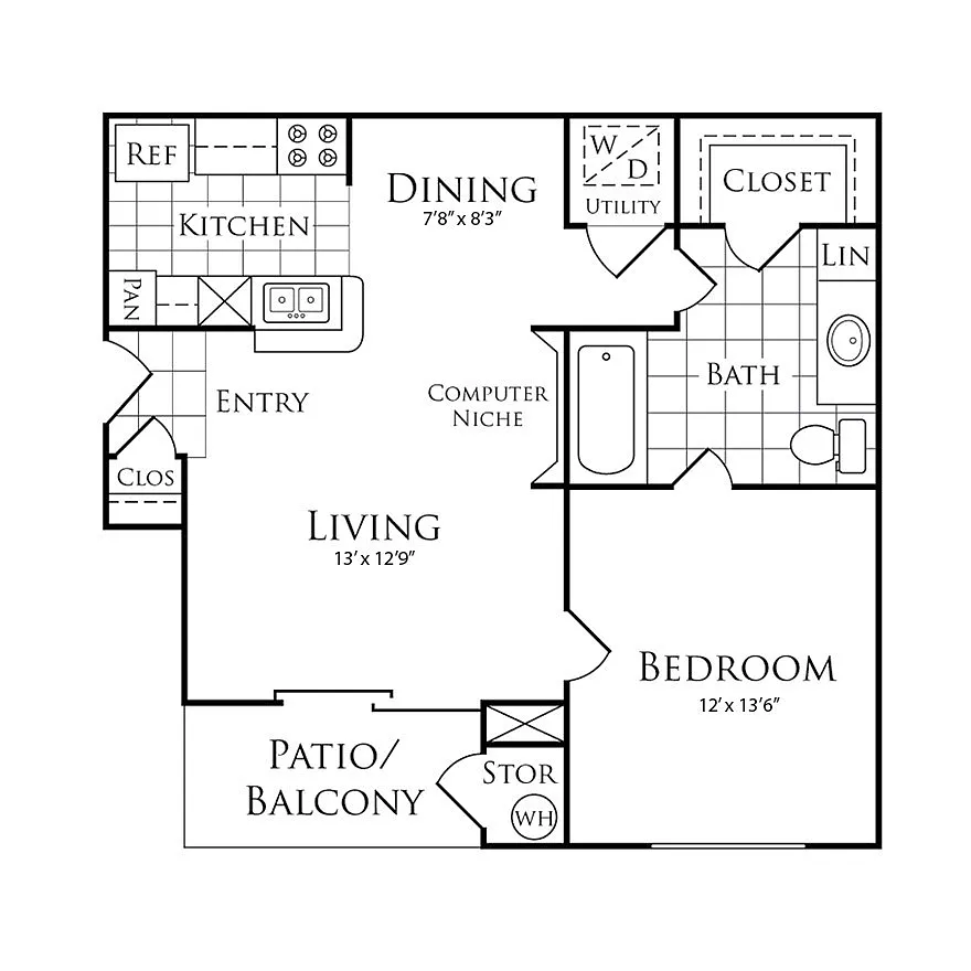 Floor plan B