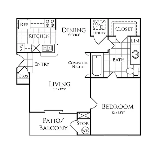 Floor plan B