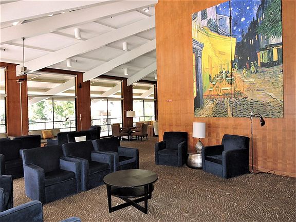 Clubhouse meeting area