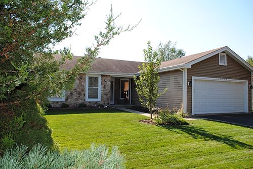 New young landscape on front