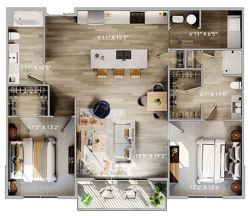 Floor plan Port